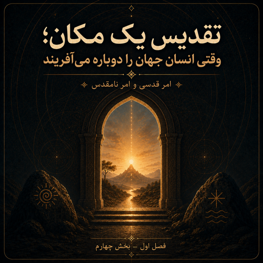 اپیزود چهارم: تقدیس یک مکان؛ تکرار کیهان‌زایی